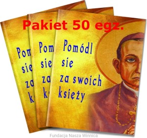 Pomódl się za swoich księży - ks. Zbigniew Paweł Maciejewski [pakiet 50 egz.]