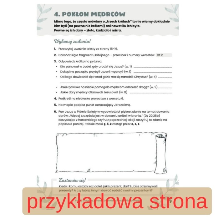 Czytamy Dobrą Nowinę - przykładowa strona - pokłon trzech mędrców.jpg