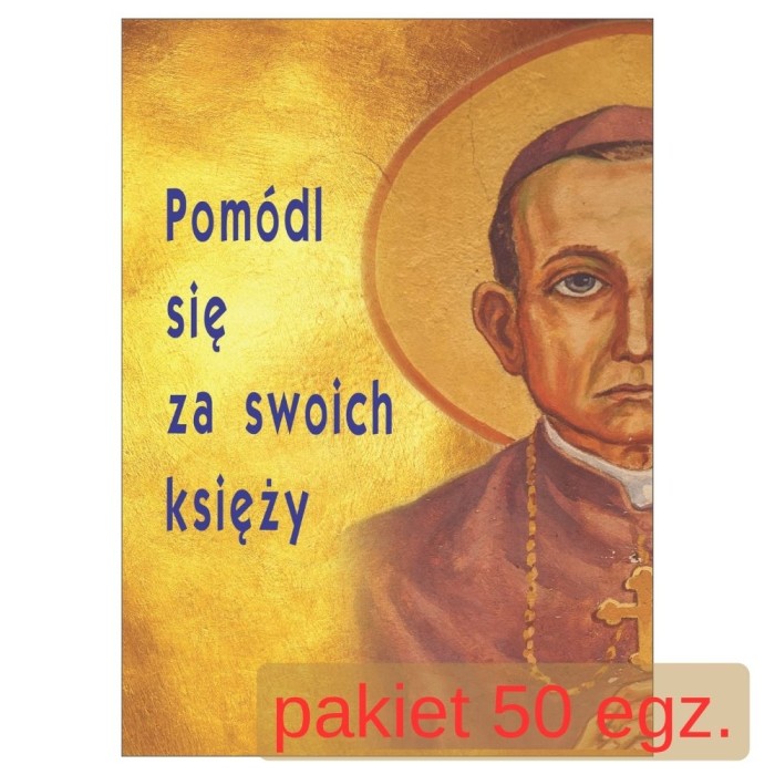Pomódl się za swoich księży - pakiet 50 egz..jpg